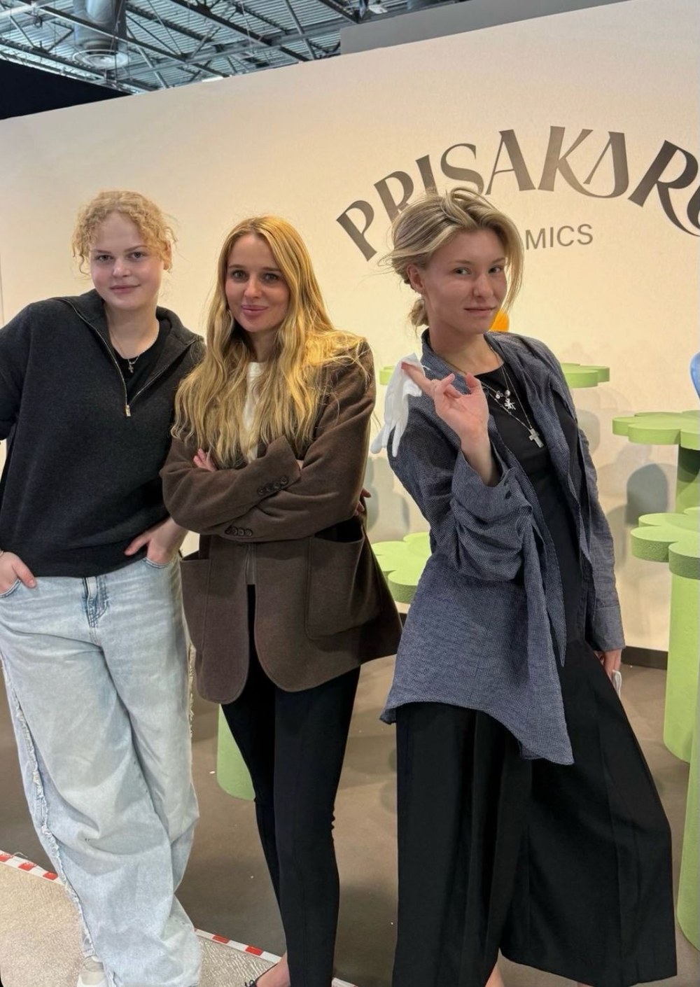 The PRISAKARU team on the stand